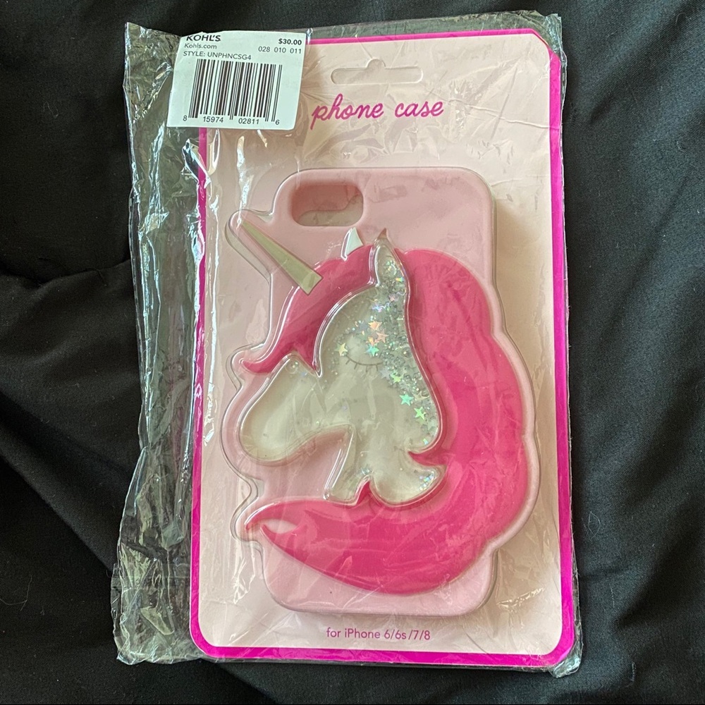 🎈CLOSET CLEARANCE 🎈🦄 iPhone case!! Fits models 6, 6s, 7 & 8